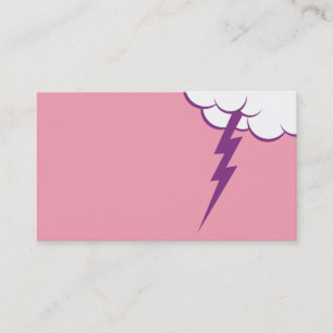Carte De Visite Coup   Raspbermelon de nuage