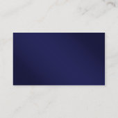 Carte De Visite Coupe-circuit de photographie - bleu (Dos)