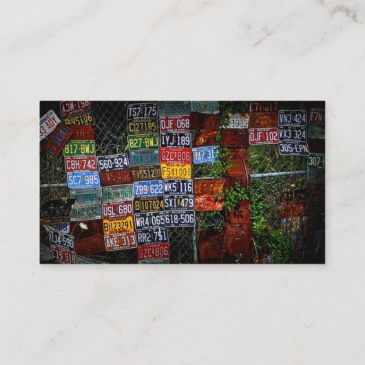 Carte De Visite Coupé de Ghosted (Dos)