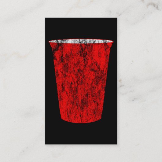 Carte De Visite coupe rouge (Devant)