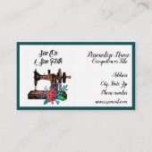 Carte De Visite Couper sur et couper la devis de la couture (Devant)