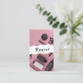 Carte De Visite Coupes de cheveux élégantes pour votre succès (Debout devant)