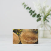 Carte De Visite Coupez ouvre une session l'automne (Debout devant)