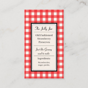 Carte De Visite Coupez vos propres mots clés Hang Accueil Canning 