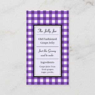 Carte De Visite Coupez vos propres mots clés Hang Accueil Canning 