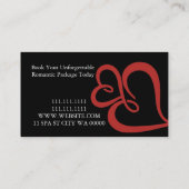 Carte De Visite Couples Massage Spa Thérapiste Clinique Bien-être (Dos)