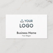 Carte De Visite Coupon de réduction numérique avec logo de code QR (Dos)