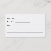 Carte De Visite Coups de main (Dos)