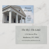 Carte De Visite Cour (Devant / Derrière)