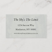 Carte De Visite Cour (Dos)