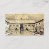 Carte De Visite Cour des myrtes (Patio de los Arrayanes) et (Dos)