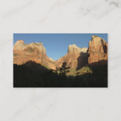 Carte De Visite Cour des Patriarches I au Parc national de Sion (Dos)