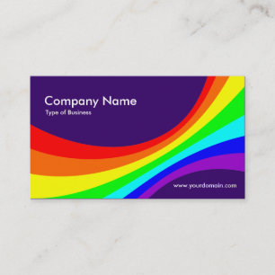 Carte De Visite Courbe spectrale II - Purple profond 330066