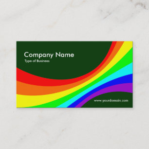 Carte De Visite Courbe spectrale II - Vert foncé 003300