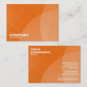 Carte De Visite Courbes 06 (Devant / Derrière)