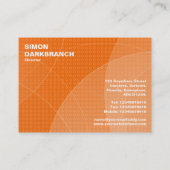 Carte De Visite Courbes 06 (Dos)