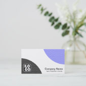 Carte De Visite Courbes alternatives - Spot texturé (Debout devant)