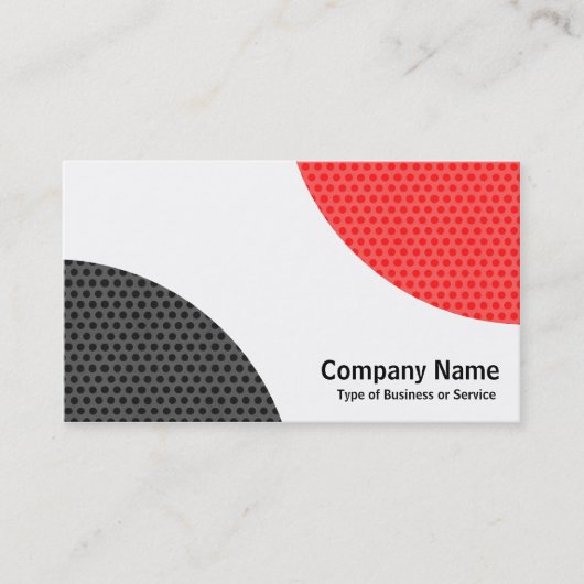 Carte De Visite Courbes alternatives - Texturées (Devant)