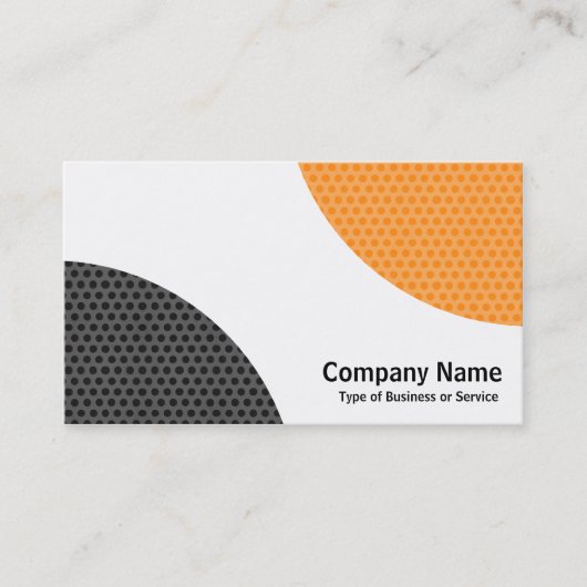 Carte De Visite Courbes alternatives - Texturées (Devant)