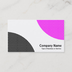Carte De Visite Courbes alternatives - Texturées