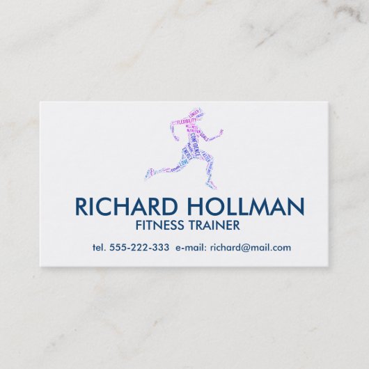 Carte De Visite Coureur (Devant)