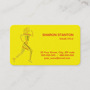 Carte De Visite Coureur