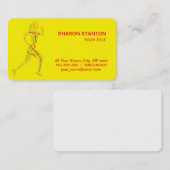 Carte De Visite Coureur (Devant / Derrière)