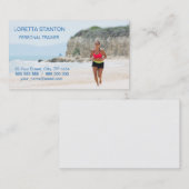 Carte De Visite Coureur (Devant / Derrière)