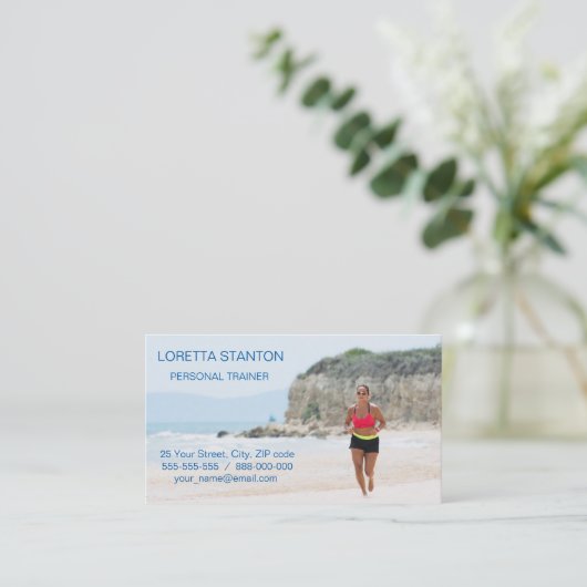 Carte De Visite Coureur (Debout devant)