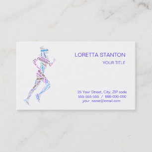 Carte De Visite Coureur