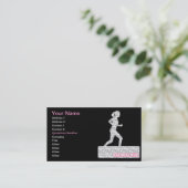 Carte De Visite Coureur femelle (Debout devant)