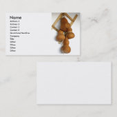 Carte De Visite Courges de bouteille (Devant / Derrière)