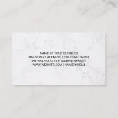 Carte De Visite Courir un chien | Services animaux (Dos)