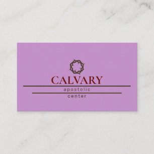 Carte De Visite Couronne d'épines