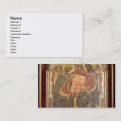 Carte De Visite Couronnement de la Vierge, 1372 (Devant / Derrière)