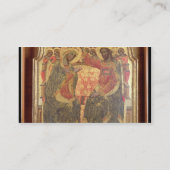 Carte De Visite Couronnement de la Vierge, 1372 (Dos)