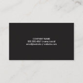 Carte De Visite Courrier de livraison (Dos)