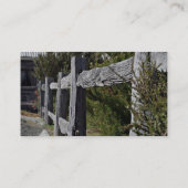 Carte De Visite Courrier et barrière de rail (Dos)