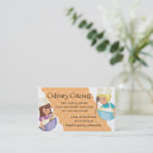 Carte De Visite Cours de cuisine faits sur commande d'enfants de (Debout devant)