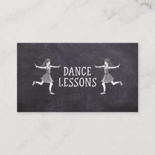 Carte De Visite Cours de danse Professeur de danse Instructeur Cla
