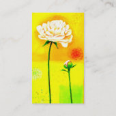 Carte De Visite Cours de fleur (Dos)