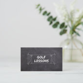 Carte De Visite Cours de golf Coach Professeur Instructeur Instruc (Debout devant)