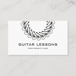 Carte De Visite Cours de guitare