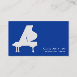 Carte De Visite Cours de piano