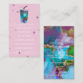 Carte De Visite Cours de soins à tambours (Devant / Derrière)