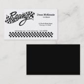 Carte De Visite Course (Devant / Derrière)