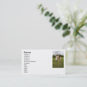 Carte De Visite Course (Debout devant)