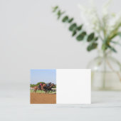 Carte De Visite Course à cheval (Debout devant)
