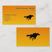 Carte De Visite Course de chevaux (Devant / Derrière)