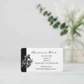 Carte De Visite Course de motocross sportive sur mesure (Debout devant)